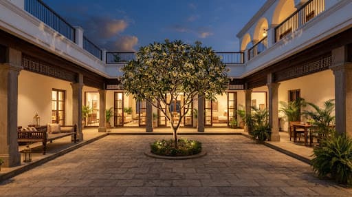 The White Courtyard Villa - View 2